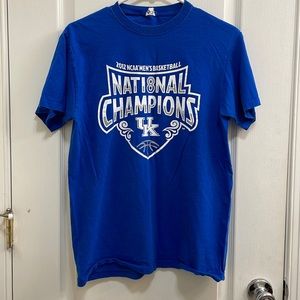 2012 Kentucky NCAA basketball champion t shirt